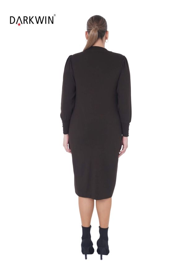 B14168 DARKWIN ELBİSE K.KAHVE - 3