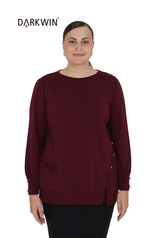 B14195 DARKWIN KAZAK BORDO - 1