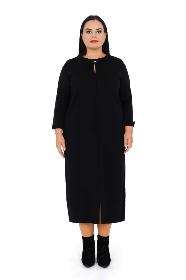 B14196 DARKWIN ELBİSE SIYAH - 1