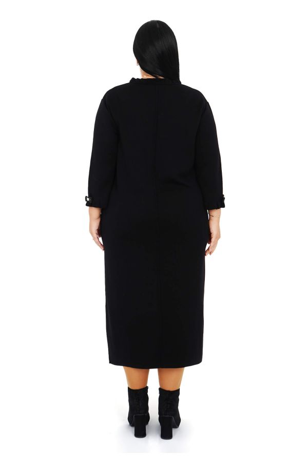 B14196 DARKWIN ELBİSE SIYAH - 3