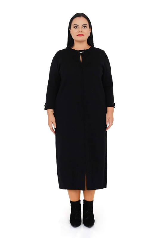 B14196 DARKWIN ELBİSE SIYAH - DARKWIN