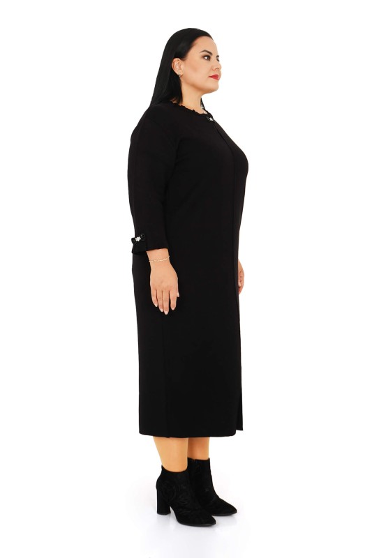 B14196 DARKWIN ELBİSE SIYAH - DARKWIN (1)