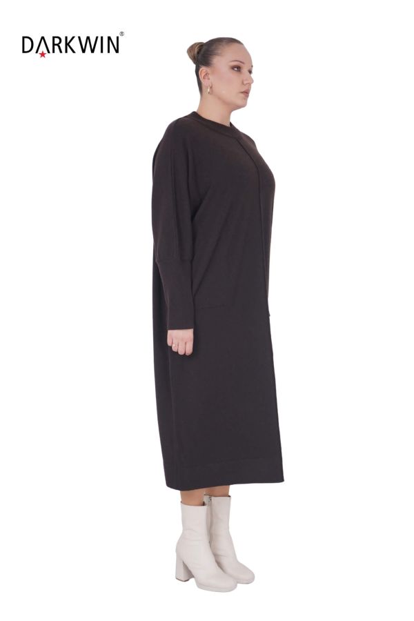 B14210 DARKWIN ELBİSE K.KAHVE - 2