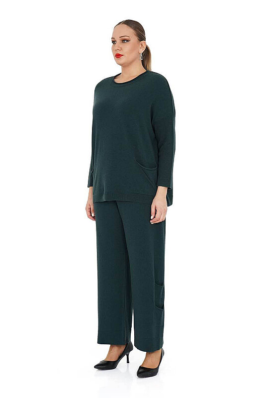 B14231 DARKWIN BLUZ-PANTOLON K.YESIL - DARKWIN (1)