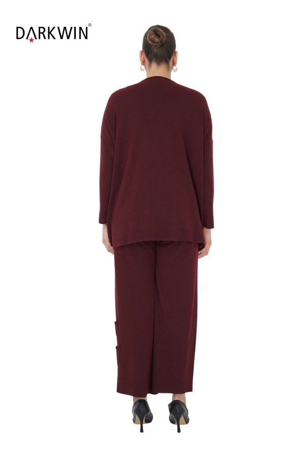 B14231 DARKWIN BLUZ-PANTOLON BORDO - 3