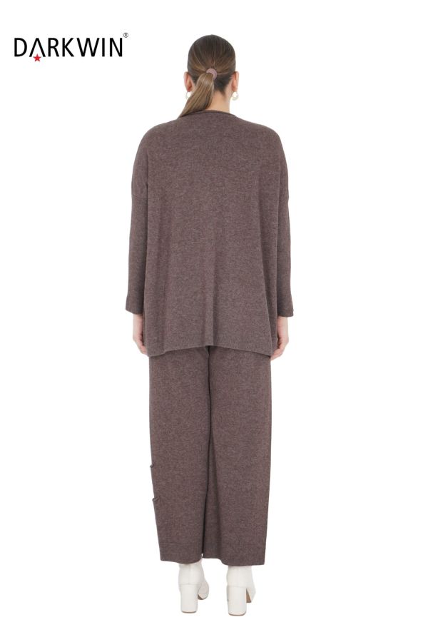 B14231 DARKWIN BLUZ-PANTOLON K.KAHVE - 3