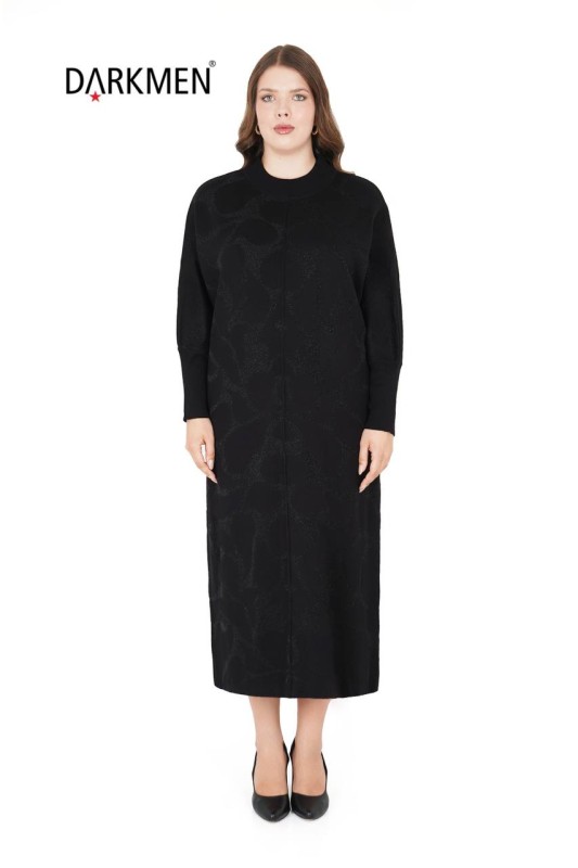 B14234 DARKWIN ELBİSE SIYAH - DARKWIN