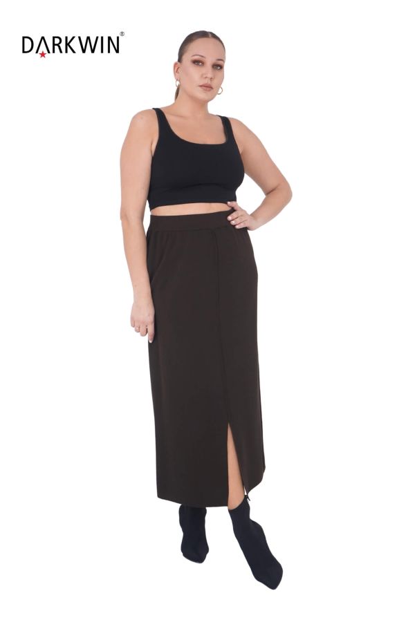 B14263 DARKWIN BLUZ-ETEK K.KAHVE - 5