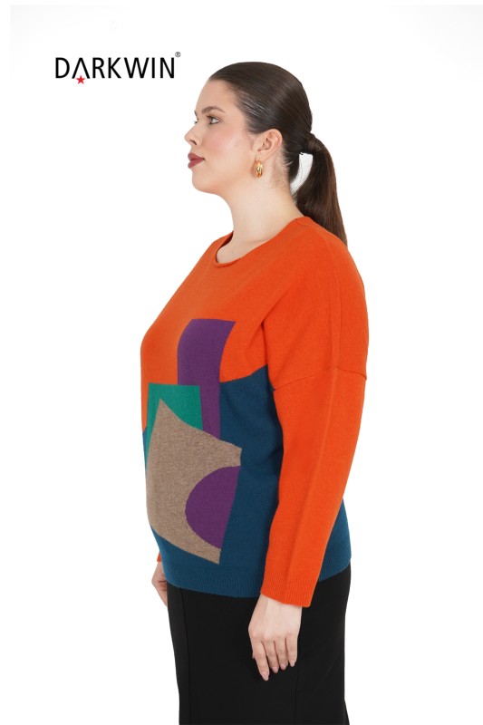 B14281 DARKWIN KAZAK TURUNCU - Thumbnail