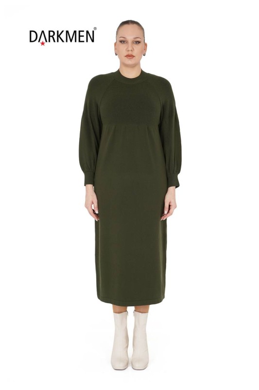 B14316 DARKWIN ELBİSE HAKI - DARKWIN