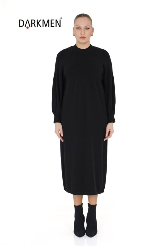 B14316 DARKWIN ELBİSE SIYAH - DARKWIN