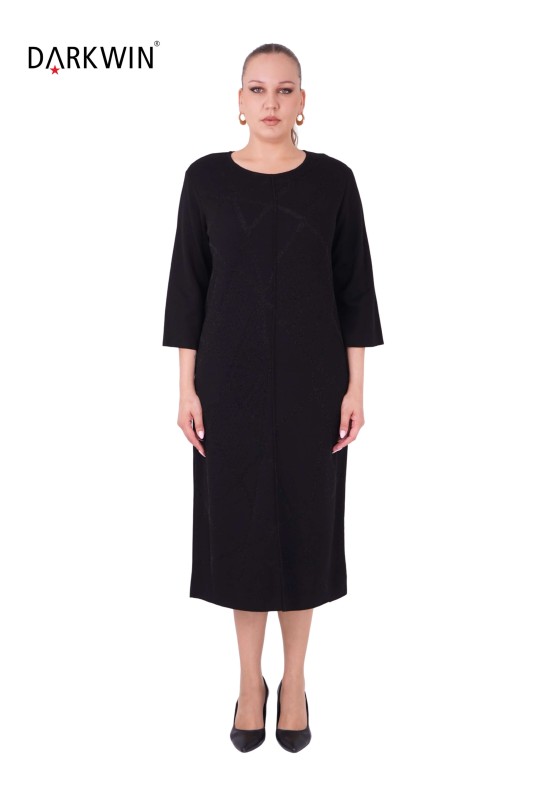 B14321 DARKWIN ELBİSE SIYAH - DARKWIN