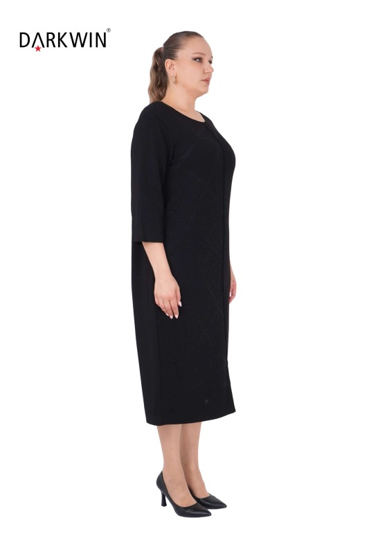 B14321 DARKWIN ELBİSE SIYAH - DARKWIN (1)