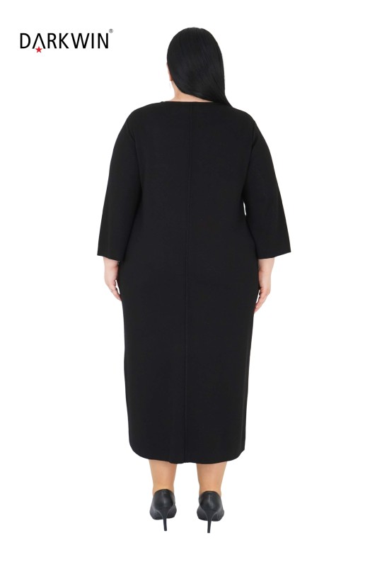 B14321 DARKWIN ELBİSE SIYAH-K.GRI - 3