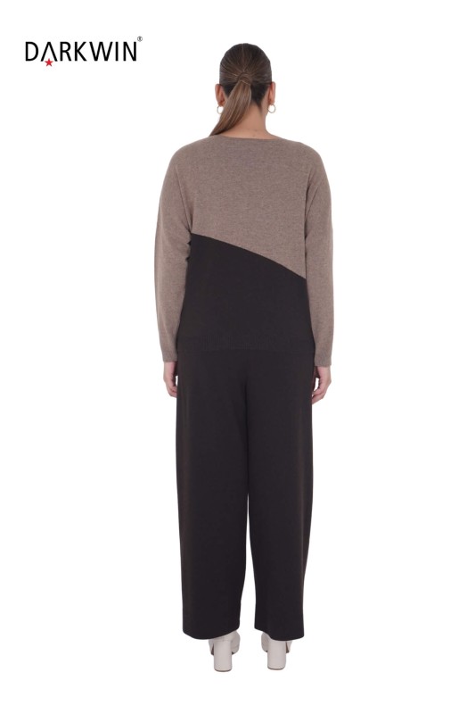 B14324 DARKWIN BLUZ-PANTOLON ACIK KAHVE - 3