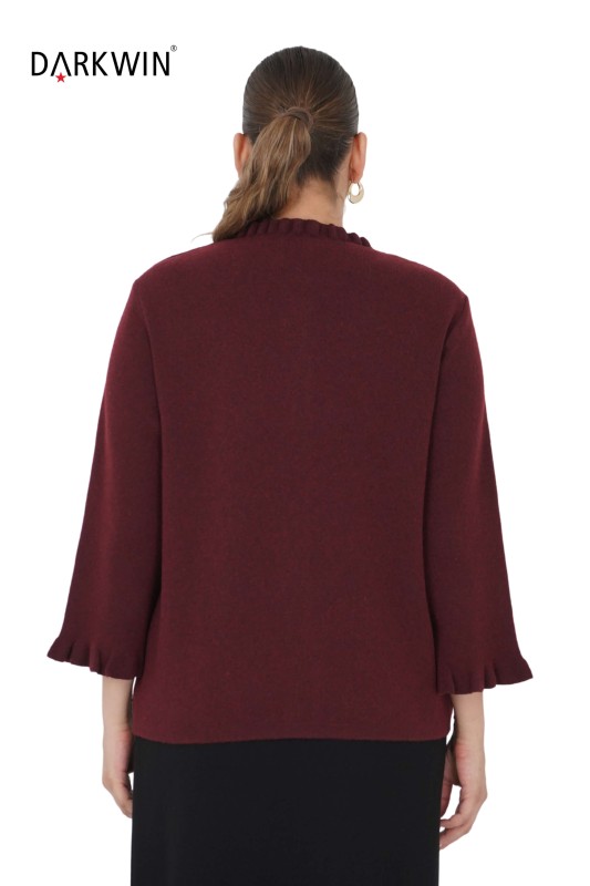 B14337 DARKWIN HIRKA BORDO - Thumbnail