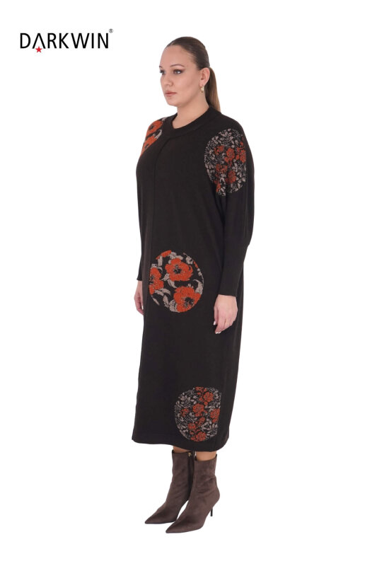 B14379 DARKWIN ELBİSE K.KAHVE - 3