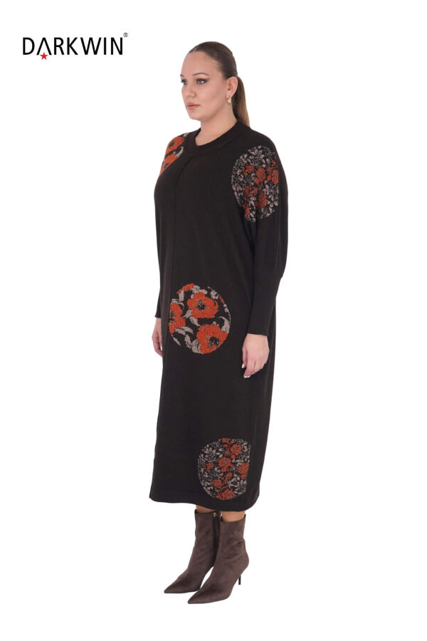 B14379 DARKWIN ELBİSE K.KAHVE - 3