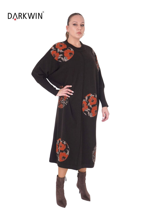 B14379 DARKWIN ELBİSE K.KAHVE - 5