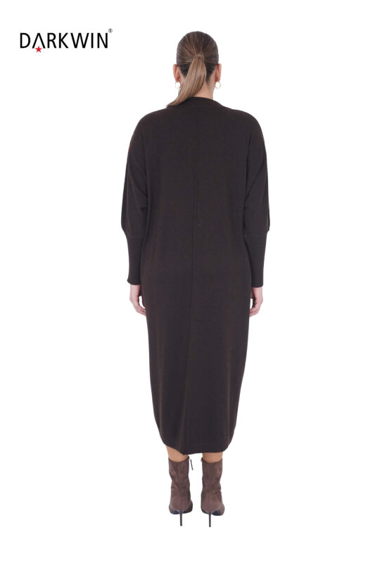 B14379 DARKWIN ELBİSE K.KAHVE - 7