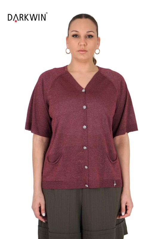 B14383 DARKWIN CEKET BORDO