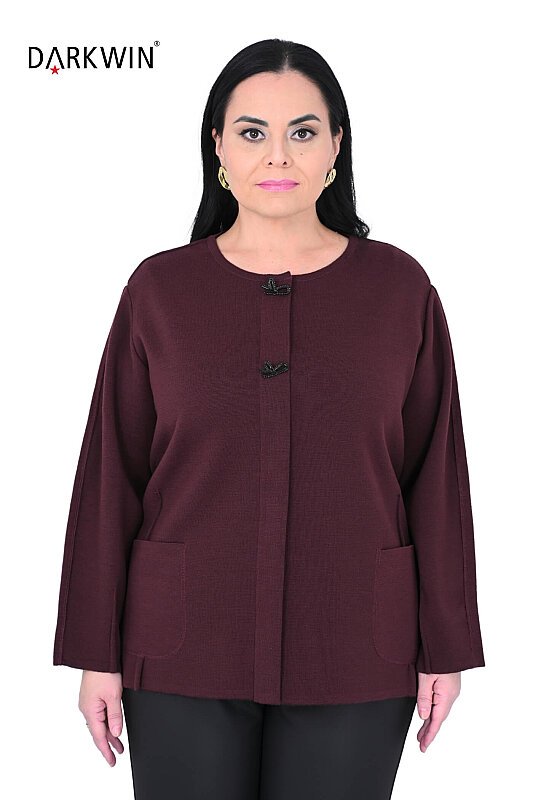 B14400 DARKWIN CEKET BORDO - Darkwin