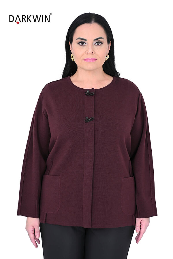 B14400 DARKWIN CEKET BORDO - 1