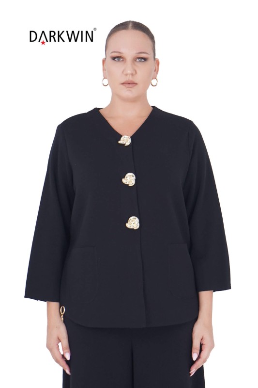 B14406 DARKWIN CEKET SIYAH - DARKWIN