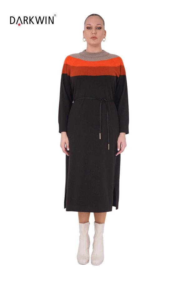 B14438 DARKWIN ELBİSE K.KIREMIT - 1