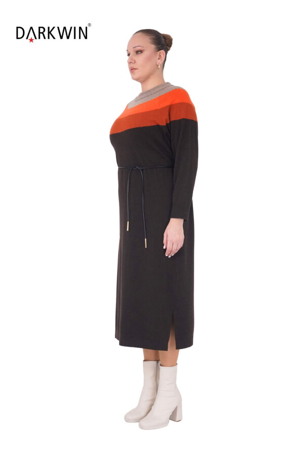 B14438 DARKWIN ELBİSE K.KIREMIT - 2