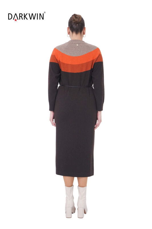 B14438 DARKWIN ELBİSE K.KIREMIT - 3