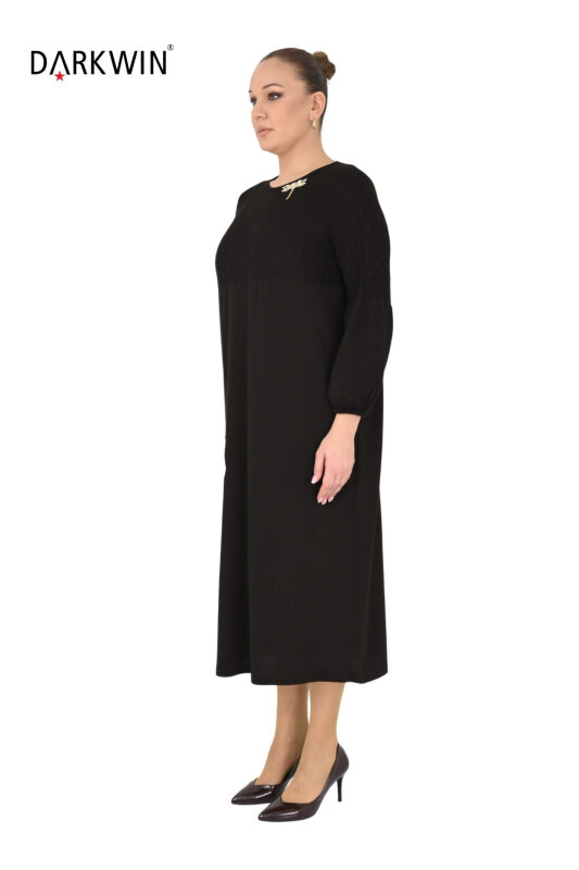 B14439 DARKWIN ELBİSE K.KAHVE - DARKWIN (1)