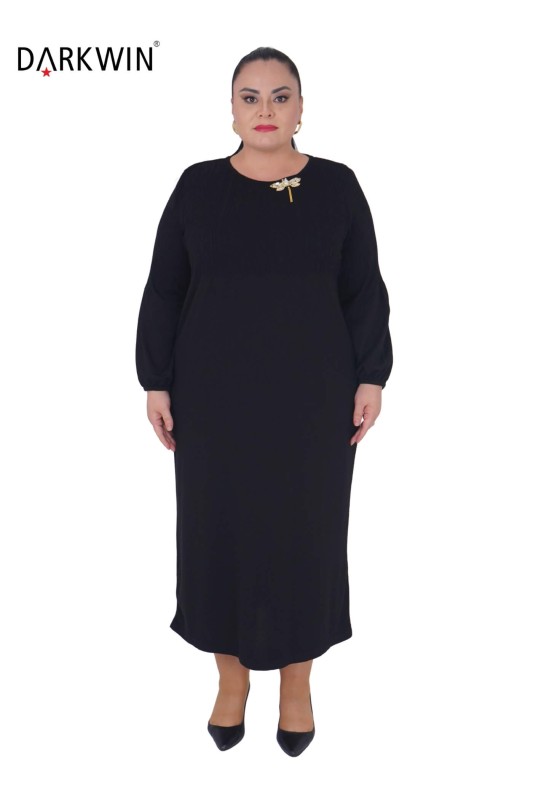 B14439 DARKWIN ELBİSE SIYAH - DARKWIN