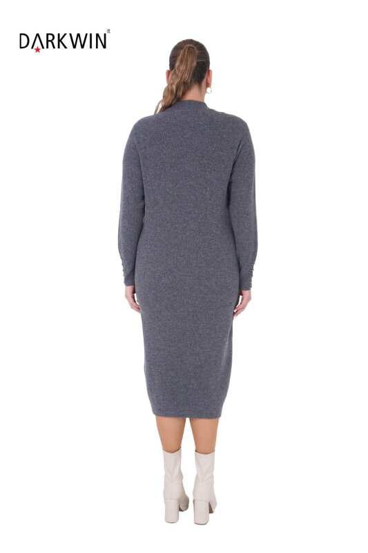 B14443 DARKWIN ELBİSE ANTRASIT - 3