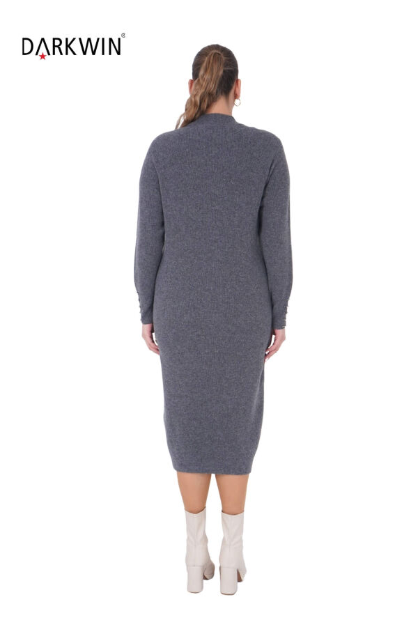 B14443 DARKWIN ELBİSE ANTRASIT - 3