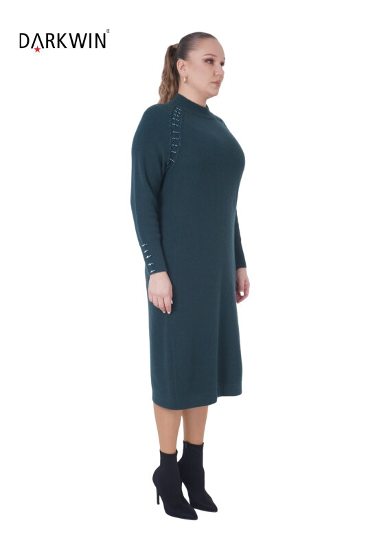 B14443 DARKWIN ELBİSE K.YESIL - DARKWIN (1)