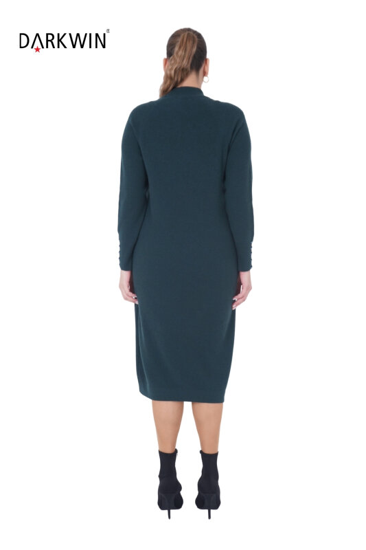 B14443 DARKWIN ELBİSE K.YESIL - 3