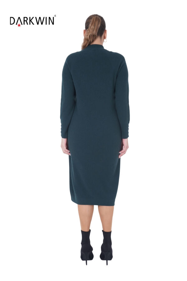 B14443 DARKWIN ELBİSE K.YESIL - 3