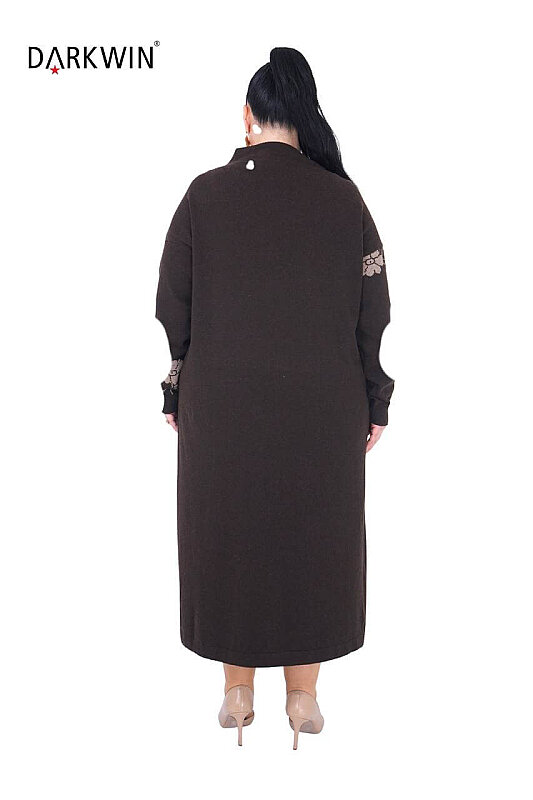 B14459 DARKWIN ELBİSE K.KAHVE - 3