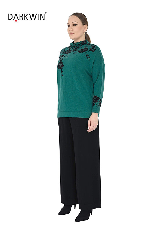 B14461 DARKWIN BLUZ-PANTOLON ZUMRUT - DARKWIN (1)