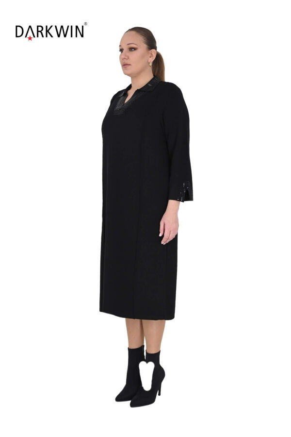 B14466 DARKWIN ELBİSE SIYAH - 3