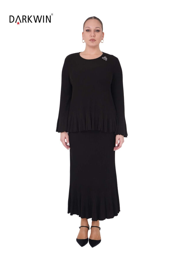 B14470 DARKWIN BLUZ-ETEK KAHVE - 1