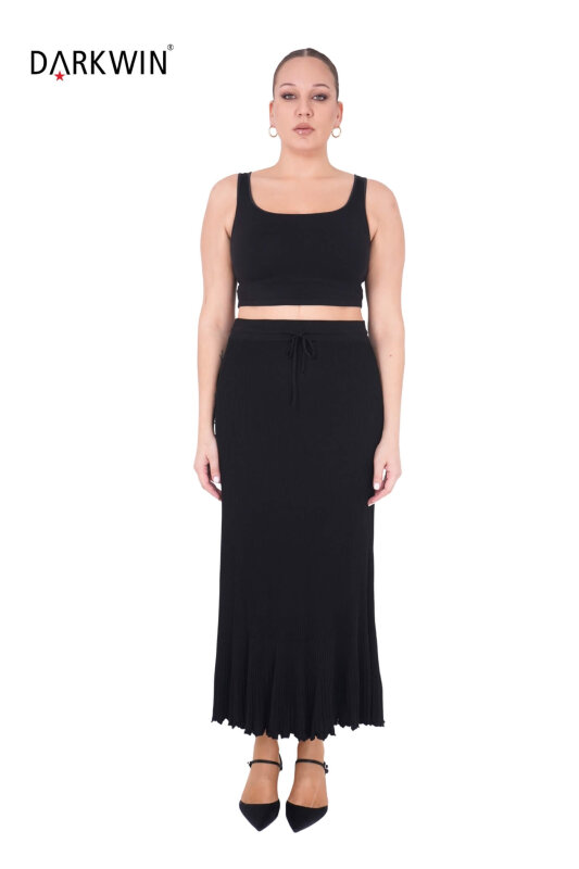 B14470 DARKWIN BLUZ-ETEK SIYAH - 5