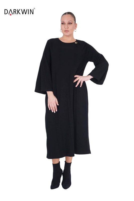 B14471 DARKWIN ELBİSE SIYAH - 3