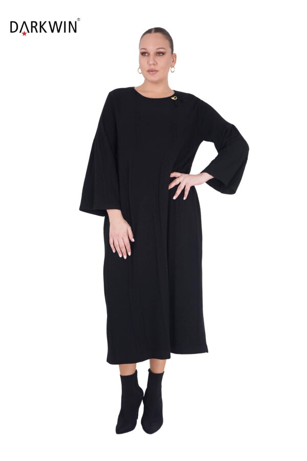 B14471 DARKWIN ELBİSE SIYAH - 3