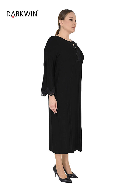 B14472 DARKWIN ELBİSE SIYAH - DARKWIN (1)