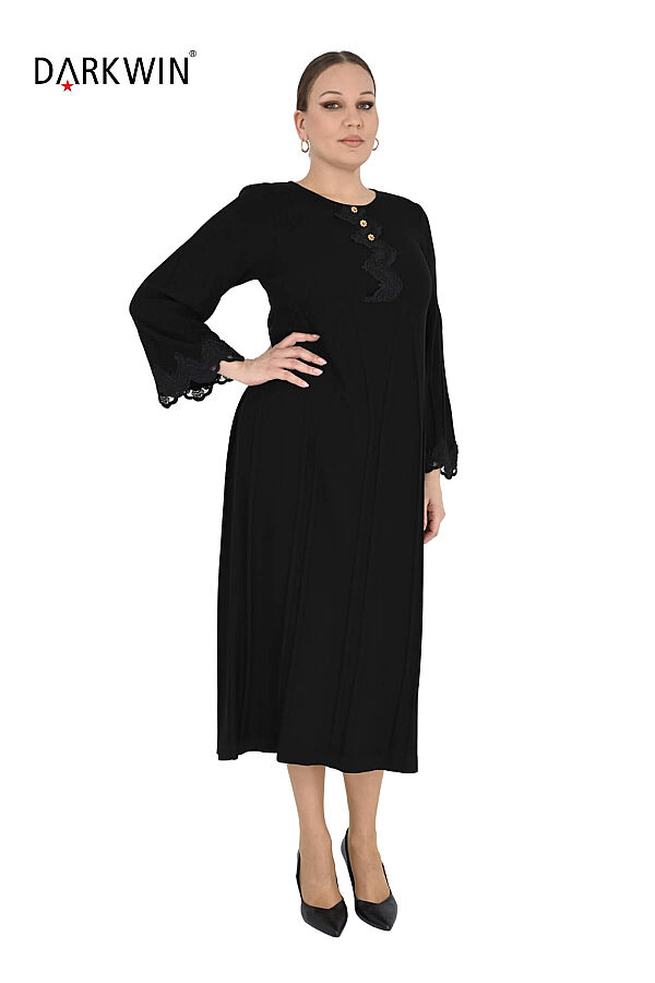 B14472 DARKWIN ELBİSE SIYAH - 4