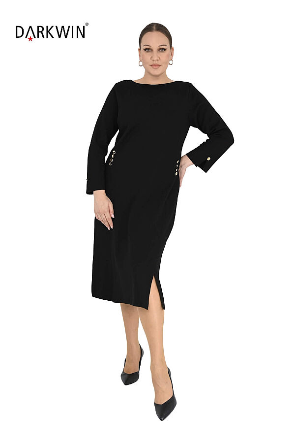 B14476 DARKWIN ELBİSE SIYAH - 4