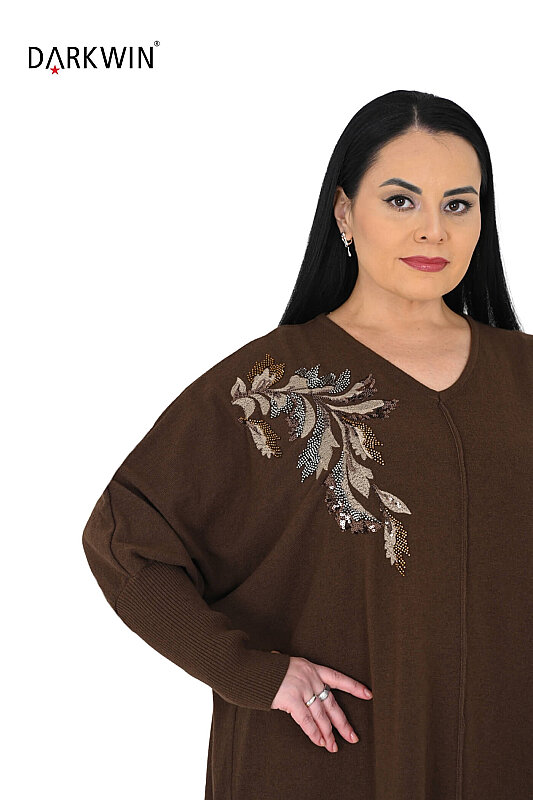 B14481 DARKWIN ELBİSE S.KAHVE - 4