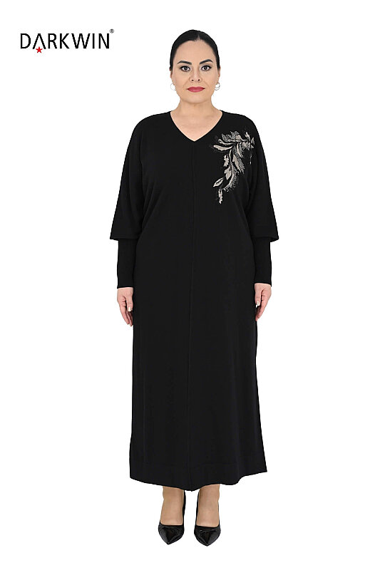 B14481 DARKWIN ELBİSE SIYAH - DARKWIN